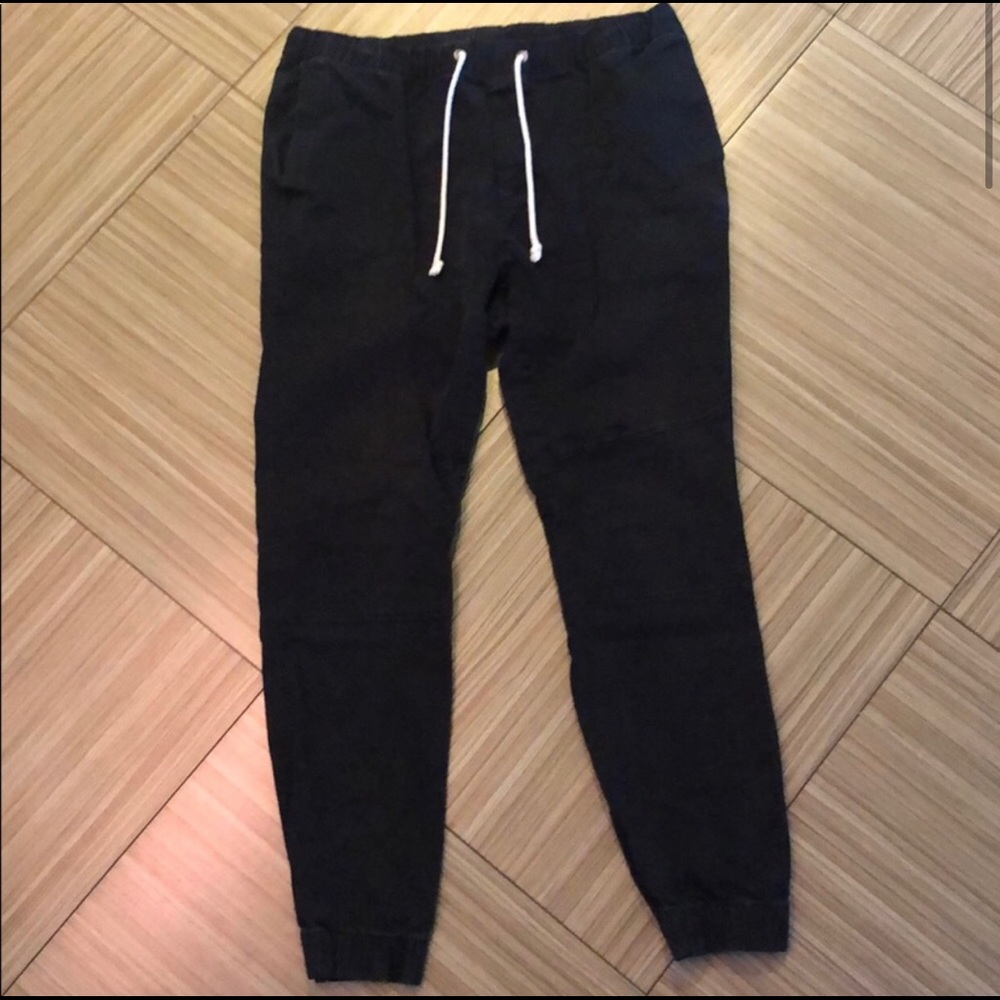 H&M Black Slim Fit joggers